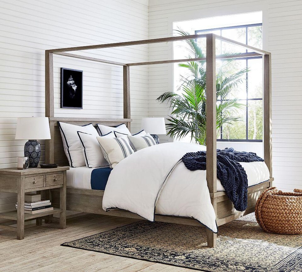 Farmhouse Canopy Bed Pottery Barn Australia